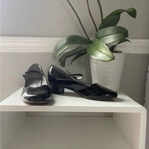 Copper Key Glossy Black Dress Shoes